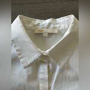 MAJE white shirt
